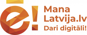 Mana Latvija logo